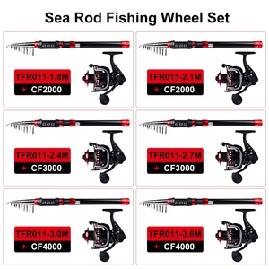 <span class=keywords><strong>Canne</strong></span> à pêche en carbone à section courte 1,8m/2,4m/3,6m pour la pêche en eau douce et en <span class=keywords><strong>mer</strong></span> (eaux asiatiques), rapide pour la pêche au bar, à la perche, à la carpe, au tou, au marlin - Product Image 4