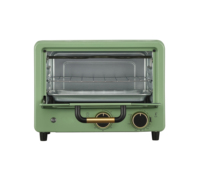 Mini four électrique rétro grille-pain 7L 750W minuterie 60 minutes