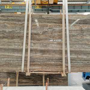 Tmz đá ODM OEM Iran Bạc xám travertine tấm và gạch cho Countertop và Vanity đầu - Product Image 4