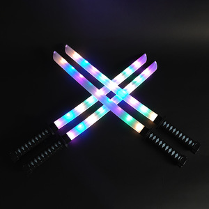 Espada Samurai Luminosa de 67CM con Funda, Efectos de Iluminación Dinámicos, Juguete Educativo para Niños, Venta al Por Mayor - Product Image 1