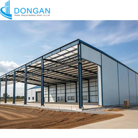 Bâtiment d'entrepôt préfabriqué en acier à structure lourde pour le stockage de marchandises industrielles et les projets de travaux intensifs
