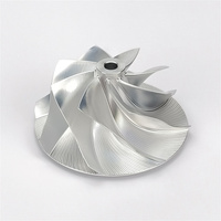 Rueda de compresor Turbo Billet compatible con turbocompresores GTX3071R Gen 2