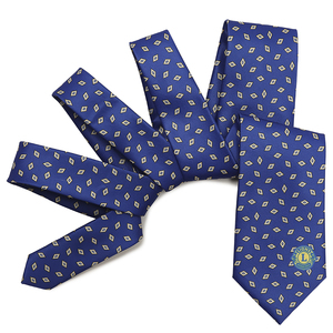 Tùy Chỉnh Thiết Kế Polyester In Ấn Logo Câu Lạc Bộ Lá Chắn Cà Vạt Odm Cho Câu Lạc Bộ Quốc Tế Tình Anh Em Logo Quan hệ - Product Image 5