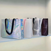 OEM prix d'usine vente en gros d'épicerie en plastique réutilisable à la mode PP tissé grand fourre-tout sacs à provisions porteurs