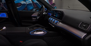 ICarsin para Mercedes Benz GLE W167 <span class=keywords><strong>GLS</strong></span> X167, Luz Ambiental Mágica, Nueva Luz Ambiental LED Sinfónica de Colores, Kit de Accesorios para Automóvil - Product Image 4