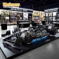 Escultura Metálica Personalizada de Coche de Carreras F1 2026, Modelo 3D, Artesanía en Resina, Decoración