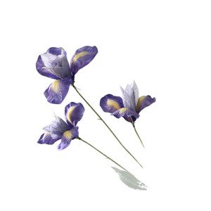 Ramo de Flores de Iris Artificiales de Seda, Alta Simulación, Decoraciones para Bodas, Reutilizables, Decoración para el Hogar - Product Image 5