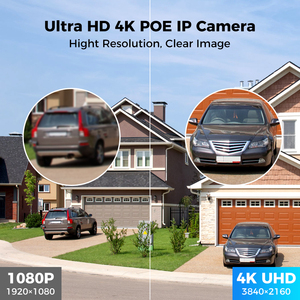 Hiseeu 4K 8MP H265 POE IP-камера полноцветного ночного видения двунаправленный Аудио Металлический корпус - Product Image 2
