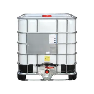 Precio de fábrica Acero 1000 Litros Ibc Tote Tank Tanques de agua de 1200 litros