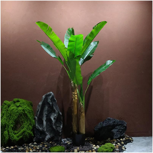 Árboles Artificiales de Aspecto Natural, Panel de Pared, Plantas Artificiales Baratas para Interiores, Maceta Elevada, Árbol Artificial para Exteriores - Product Image 3