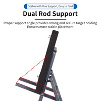 Support de cible télescopique SPG Archery, support en acier réglable pour arc à poulies et arc classique, étagères de chasse, échelle de tir, support de jeu extérieur