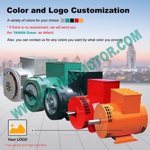 YANAN Máy Phát Điện Dòng SLG454 Màu Đen Máy Phát Điện Không Chổi Than Máy Phát Điện Xoay Chiều Dây Đồng 100% - Product Image 4