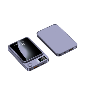 MAG เคสแบตเตอรี่สำรองขนาด10000มิลลิแอมป์ต่อชั่วโมง, ที่ชาร์จแบตเตอรี่แบบไร้สาย15วัตต์ปลอดภัยด้วยแม่เหล็กสำหรับโทรศัพท์16 15 14 13 12 - Product Image 3