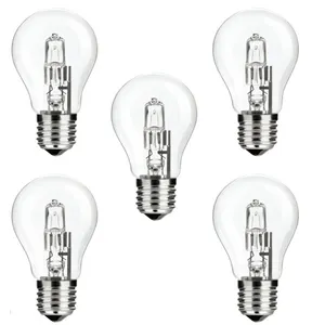 Penjualan laris bohlam LED Halogen untuk rumah A55 A60 A19 220V E27 b22 dasar 28W