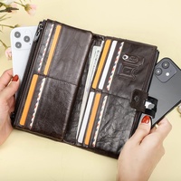 Dompet Panjang Kulit Sapi Pria, Dompet Panjang Kulit Sapi untuk Pria