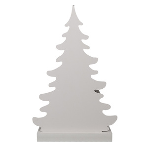 Décoration de Noël sur mesure d'arbre de Noël imitant des Silhouettes en bois à LED saisonnières pour les fêtes de fin d'année - Product Image 3