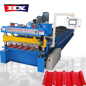 Feuille <span class=keywords><strong>de</strong></span> <span class=keywords><strong>toiture</strong></span> IBR faisant le petit pain formant la machine Rollformer <span class=keywords><strong>de</strong></span> tuile <span class=keywords><strong>de</strong></span> toit en <span class=keywords><strong>acier</strong></span> feuille <span class=keywords><strong>de</strong></span> toit à haute nervure formant des machines - Product Image 1