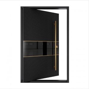 500 Dolarlık Nakit Kupon Verin Modern Stil Giriş Pivot Kapısı - Product Image 3