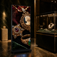 Écran LED pliable 4K COB GOB à micro-pixels, affichage numérique sans soudure pour boutique de luxe et exposition