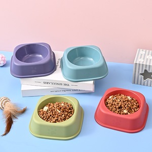 <b>Cat</b> Dog Square Pet Bowls Non Slip Easy Clean Water Food <b>Feeder</b> For <b>Cats</b> Dogs Small Medium Large Size Pet Supplies - Product Image 2