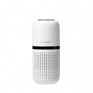 Purificateur d'air électrostatique intelligent et silencieux, humidificateur, 100 m³/h CADR, pour voiture et maison, portable, alimenté par USB/batterie, affichage de la qualité de l'air - Product Image 4
