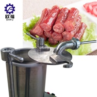Machine à saucisses en acier inoxydable 35L à prix réduit, machine à saucisses Foshan, machine à saucisses 15L pour la fabrication de saucisses