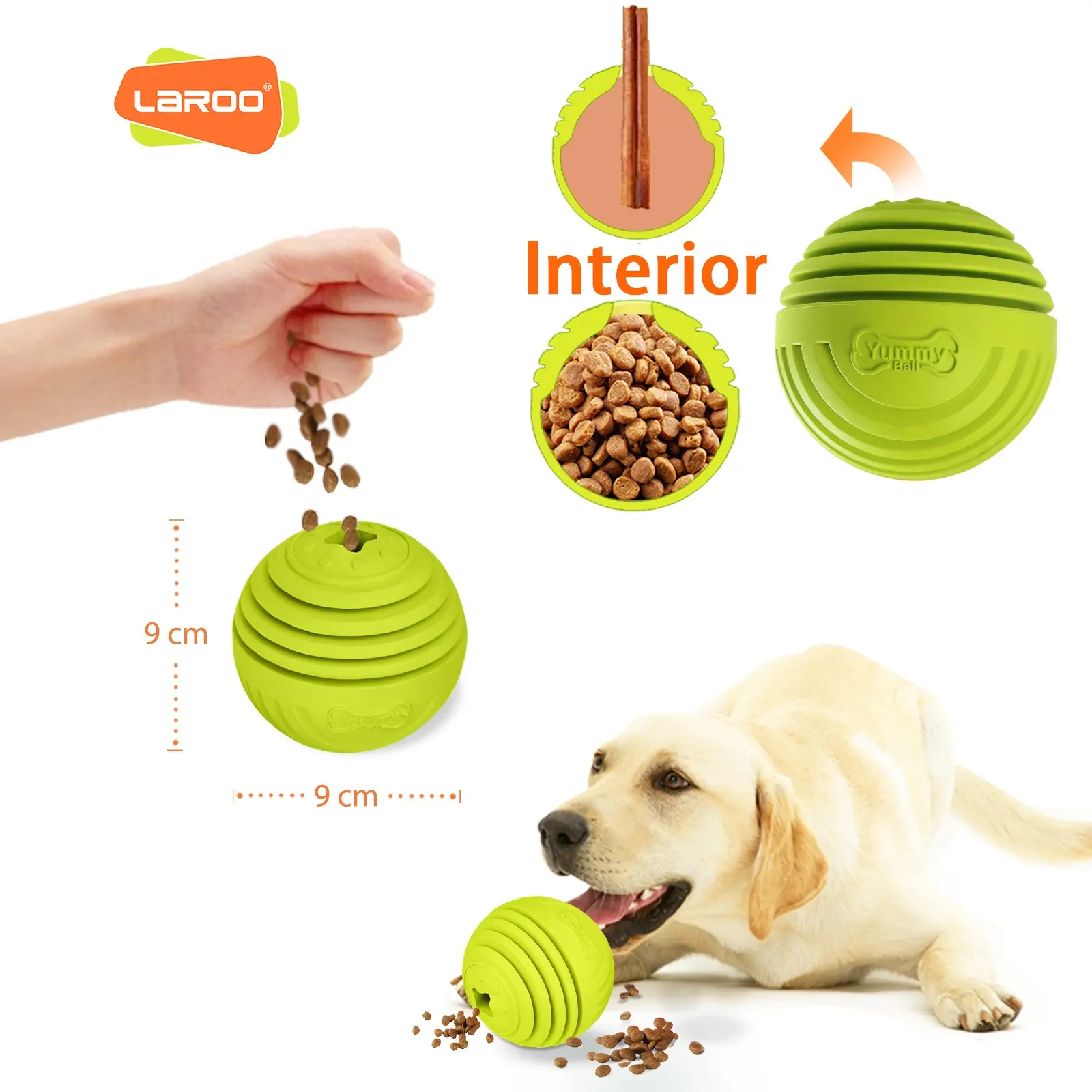 LaRoo pet training supplies giocattoli per cani per giocattolo da masticare indistruttibile aggressivo squeaky chewers-giocattolo per cani