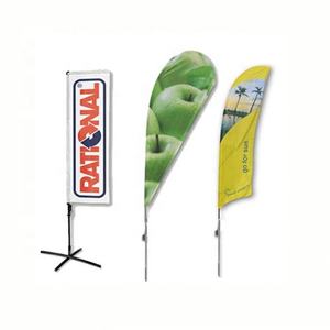 Hot Sale Custom Flying Teardrop Bow Sail Advertising Beach Feather Banners Promotional <b>Flags</b> & Banners - Product Image 3