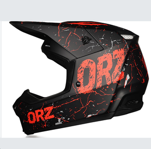Nueva moda Cross off Road casco de motocicleta de cara completa <span class=keywords><strong>para</strong></span> Motocross ATV <span class=keywords><strong>Karting</strong></span> Material ABS con regalo gratis gafas guantes - Product Image 3
