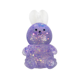 Juguete Antiestrés de Conejo Brillante y Colorido con Forma de Pelota, Creativo y Adorable, para Niños, Venta al por Mayor, Animal de Azúcar de Malta - Product Image 5