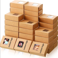 Bolsa de Malla Plegable Personalizada, Embalaje de Papel Kraft para Pedidos al por Mayor y Uso como Caja de Regalo