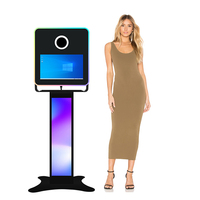 15.6 pouces miroir magique Machine photomaton Led cadre boîtier augmenté Portable mariage vogue réalité Selfie