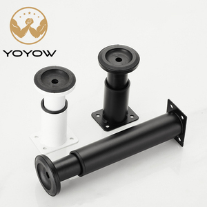 Free samples Adjustable Telescopic Leg Metal Furniture Legs for Dining Table Kitchen Cabinet <b>Bed</b> Feet Waterproof for <b>Chair</b> <b>Sofa</b> - Product Image 1