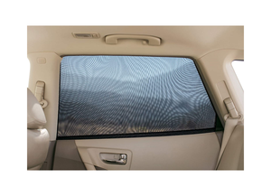 ผ้าบังแดดข้างรถยนต์ (แพ็ค 2) ไนลอนยืดหยุ่น ป้องกันแสงแดด ช่วยให้ภายในรถเย็นสบาย - Product Image 4