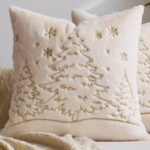 Housse <span class=keywords><strong>de</strong></span> coussin en peluche brodée <span class=keywords><strong>de</strong></span> couleur unie moderne pour la maison, le salon, le canapé - Product Image 5