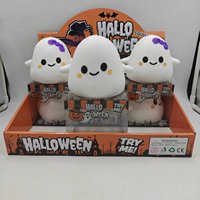 Jouet anti-stress en forme de fantôme d'Halloween, jouet sensoriel à presser pour enfants et adultes, personnalisable