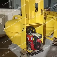 Mélangeur mobile électrique de haute qualité pour béton, sable et poudre de pierre, idéal pour la production en masse