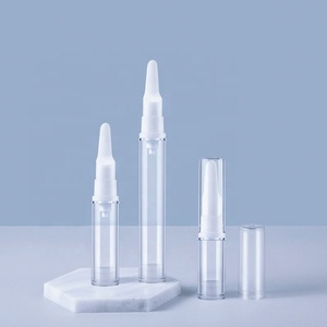Wholesale Empty 5ml 10ml 15ml Plastic Eyes Cream Bottle <b>clear</b> Serum Sample Bottle - Product Image 1