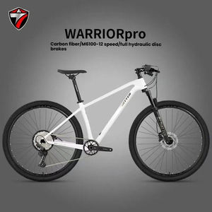 Bicicleta de Montaña Profesional WARRIORpro con Grupo de Cambios <span class=keywords><strong>SHIMANO</strong></span> <span class=keywords><strong>DEORE</strong></span> <span class=keywords><strong>M6100</strong></span> de 11 Velocidades, Bicicleta MTB Estable para Ciclismo Todoterreno - Product Image 1