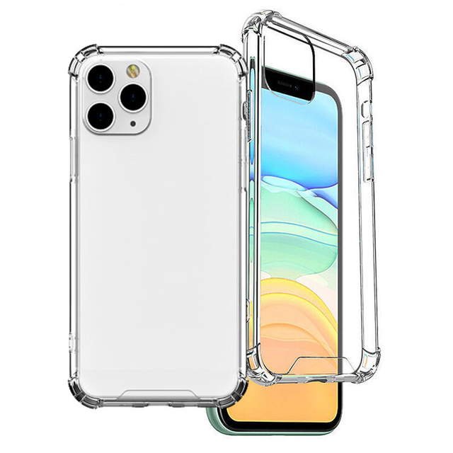 Anti Shock Good Quality Soft 1.0mm Clear Acrylic Transparent Tpu Phone Space Case for Iphone/samsung/huawei/xiaomi