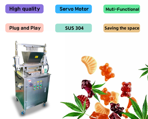 Mesin Pembuat Permen Gummy Bear Semi Otomatis Skala Kecil Mesin Permen Gummy Bear Jelly Lembut - Product Image 4