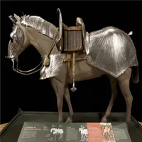 Armadura de Cavalo com Design Antigo, Borda Medieval, Melhor Venda, Preço de Atacado Acessível