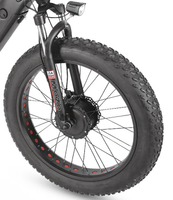 Usine personnalisé 4 pouces de large gros pneu 3 roues pédale assistée cargo tricycle vélo électrique