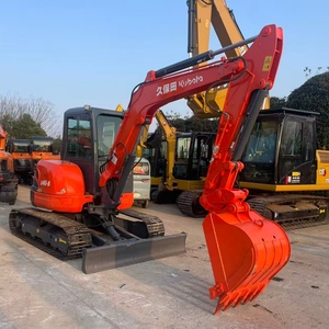 Excavadora de 4 Toneladas con Certificación CE, Kubota U40-5, Bajo Consumo de Combustible, Fácil Mantenimiento, Ideal para Jardinería y Construcción en Espacios Reducidos - Product Image 5