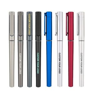 Bolígrafo de Gel Negro para Negocios, 0.5 mm, con Logotipo Personalizado, para Uso Promocional, Tinta Negra y Azul - Product Image 2