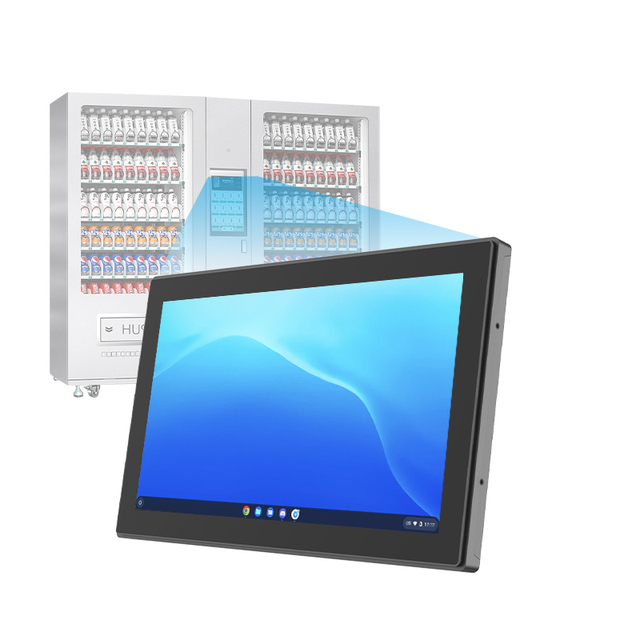 GreenTouch 15.6 Inch Touch Monitor 10 Point Multi Touch Serial Interface 1920x1080 Resolution Business and ATM Applications