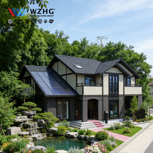 Villa Prefabricada Moderna de Acero Ligero, Resistente a Ciclones, para Uso como Apartamento, Oficina o Vivienda para Ancianos, Tamaño Personalizable, AS/NZS 1170 - Product Image 1