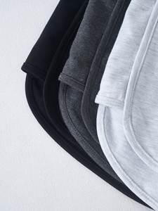 Cravate avant décontracté chaud bambou sommeil bas salon court été pantalon coton taille élastique basique Shorts femmes - Product Image 4