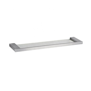 Watersino OEM Accessoires <span class=keywords><strong>de</strong></span> salle <span class=keywords><strong>de</strong></span> bain SS304 <span class=keywords><strong>Verre</strong></span> Noir mat Étagère <span class=keywords><strong>de</strong></span> <span class=keywords><strong>douche</strong></span> murale - Product Image 4