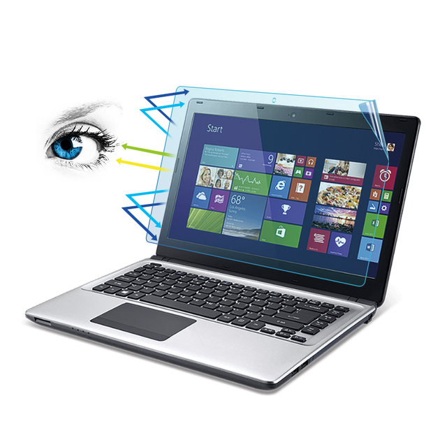 Wholesale 11-13 Inch Matte Screen Protector Universal Blue Light Blocking PET Film Eye Protection Filter